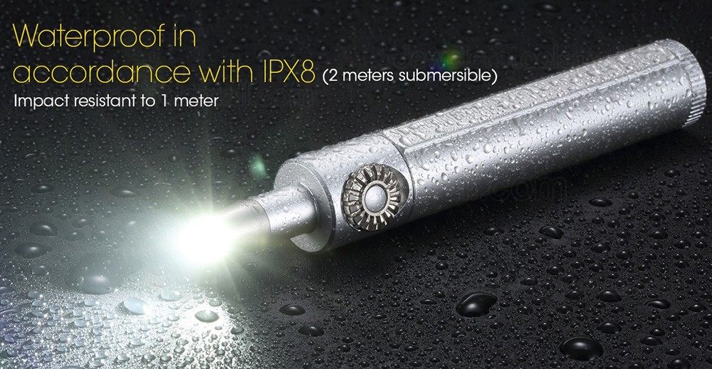 Nitecore GEM8 Professional Gemstone Identification Flashlight with Adjustable Brightness